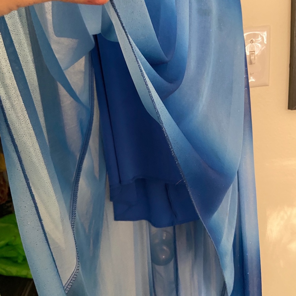 High-Low Shimmer Dress - Picture 4 of 4